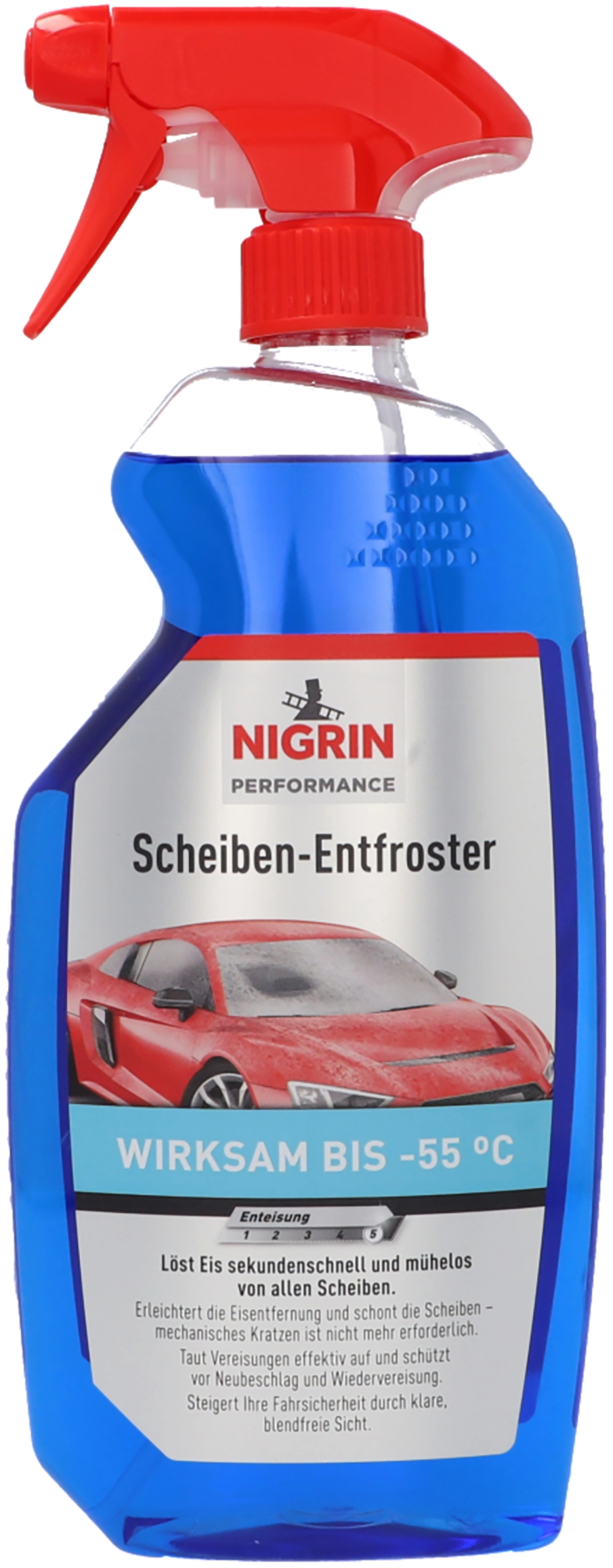 NIGRIN Performance Scheiben-Frostschutz Turbo – Konzentrat 1:2 bis -60°C –